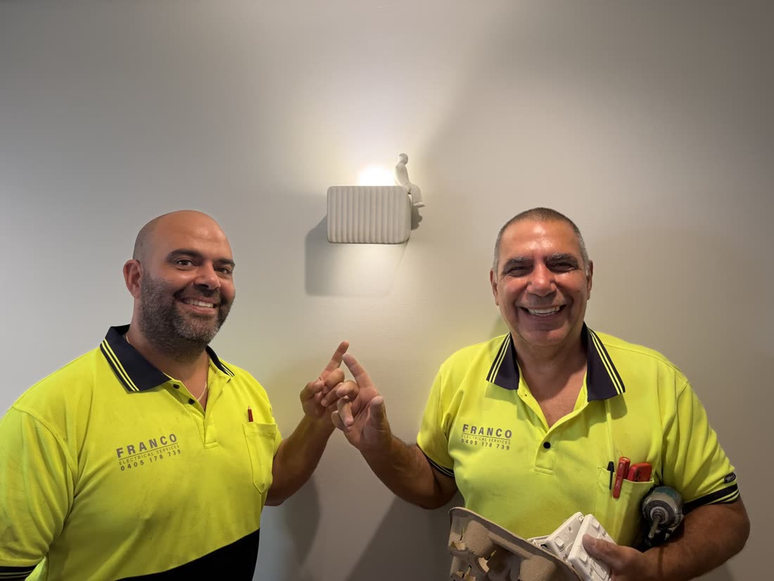 The Franco Electrical Services team